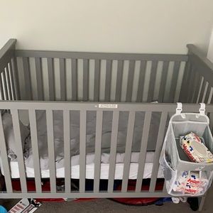 Baby crib and mattress